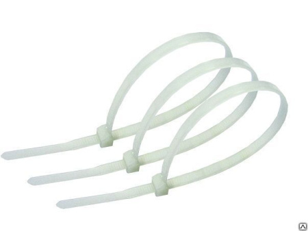 Хомут/стяжка 3,6мм*300мм белый